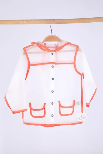 Babyhola Kız Erkek Bebek Çocuk Şeffaf Yağmurluk 5345 - 6
