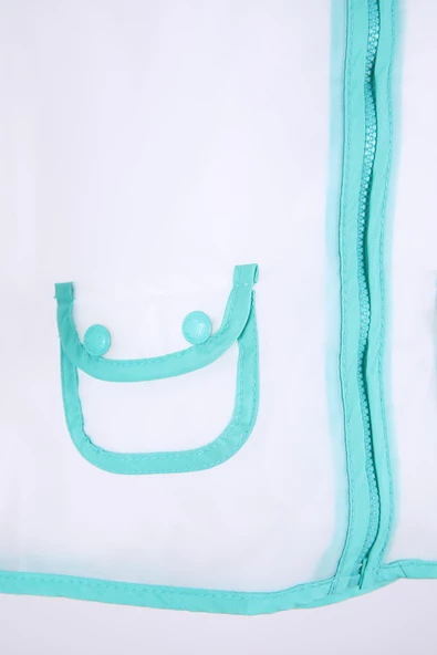 Babyhola Kız Erkek Bebek Çocuk Şeffaf Yağmurluk 5345 - 12