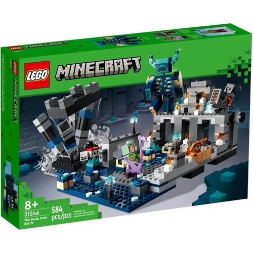 LEGO Minecraft 21246 Zifiri Derinlikler Savaşı (584 Parça)