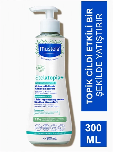 MUSTELA Stelatopia Lipit Yenileyici Krem 300 ML