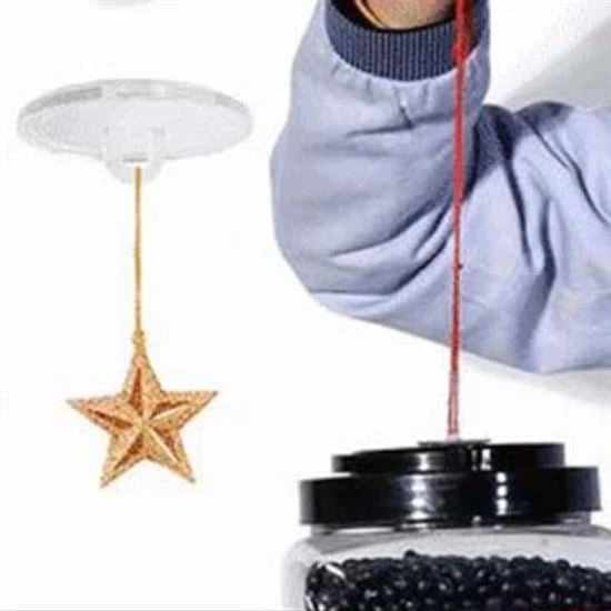 BUFFER® 20 Adet Şeffaf Yuvarlak 3 Cm Çaplı Güçlü Disk Yapışkanlar - 4