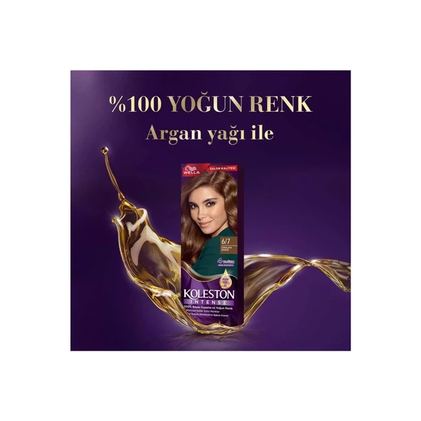 Koleston Intense Saç Boyası 6/7 Çikolata Kahve - Salon Kalitesi - 6