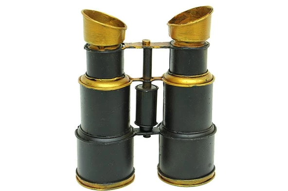 Dekoratif Metal Dürbün Vintage Hediyelik - 4