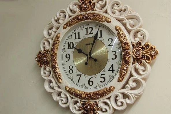 Saat Sarkaçlı Akar Mekanızmalı Hediyelik Duvar Saati - 2