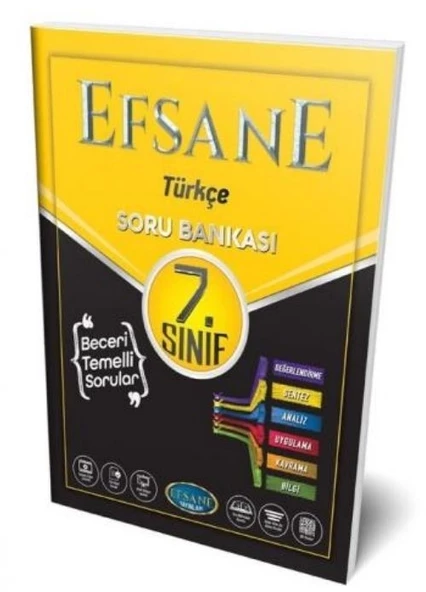Efsane Yayınları 7.Sınıf Türkçe Soru Bankası