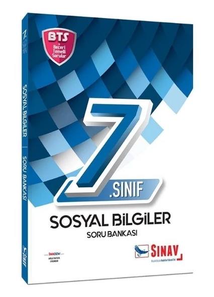 Sınav Yayınları 7.Sınıf Sosyal Bilgiler Soru Bankası
