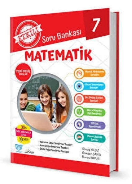 Gendaş Yayınları Etkili Soru Bankası 7.Sınıf Matematik