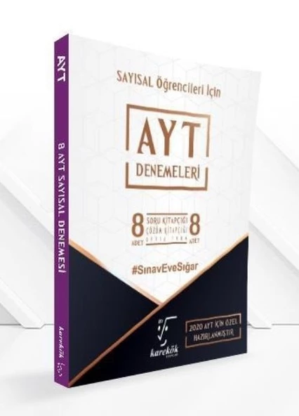 Karekök Yayınları AYT Sayısal Özel 8li Paket Deneme
