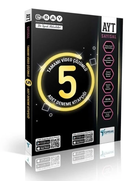 Toprak Yayınları AYT 5`Lİ Paket Deneme (Sayısal)