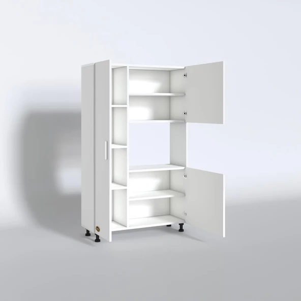 Kenzlife mini fırın dolabı alpkuntsağ byz 148*90*30 ayaklı mikroalga midi fırın mutfak - 3