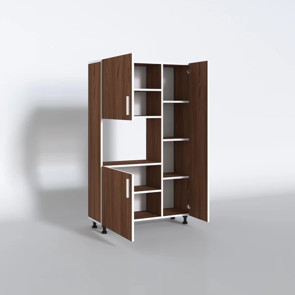 Kenzlife mini fırın dolabı alpkuntsol cvz 148*90*30 ayaklı mikroalga midi fırın mutfak - 3