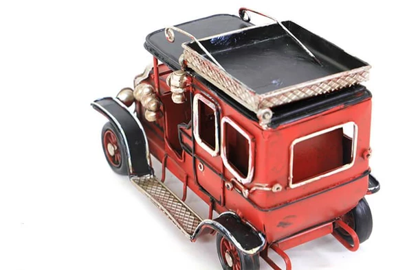 Dekoratif Metal Araba Kalemlik Çerçeveli Okul Gereci Hediyelik - Resim 4