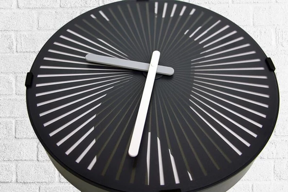 Saat Hareketli Dansçı Duvar Saati Dekoratif Hediyelik - 2