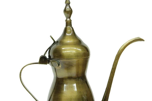 İbrik Sahanlı Antik Kabartmalı Dekoratif Hediyelik - 3