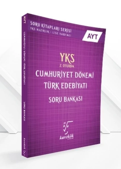 Karekök Yayınları YKS Cumhuriyet Dönemi Edebiyat Soru Bankası