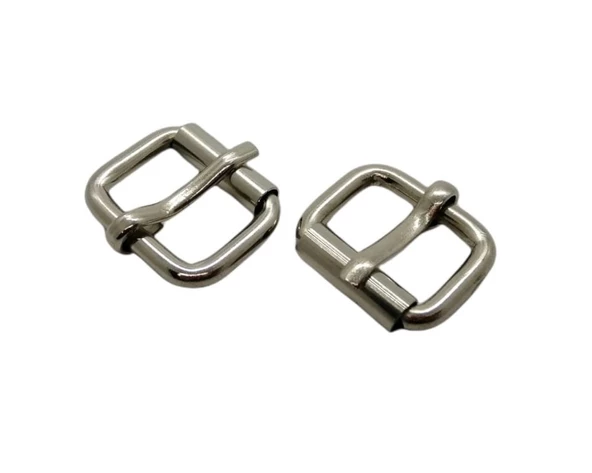 Makaralı Dilli Ayar Tokası 2 cm 2 Adet (Leathercraft, Deri Hobi) - 7