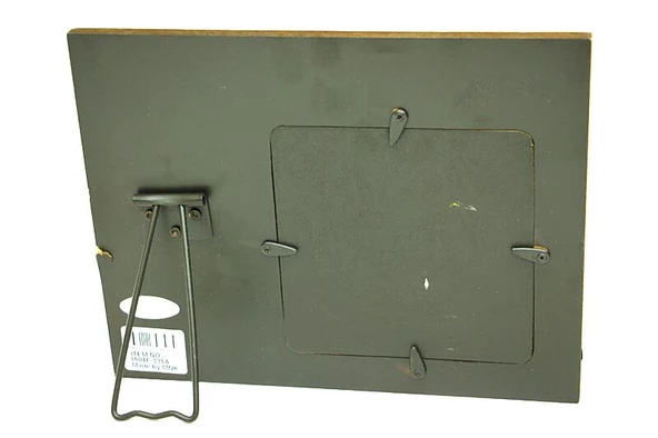 Dekoratif Metal Çerçeve Gitar Dekorlu Vintage Ev Ofis Hediyelik - 4