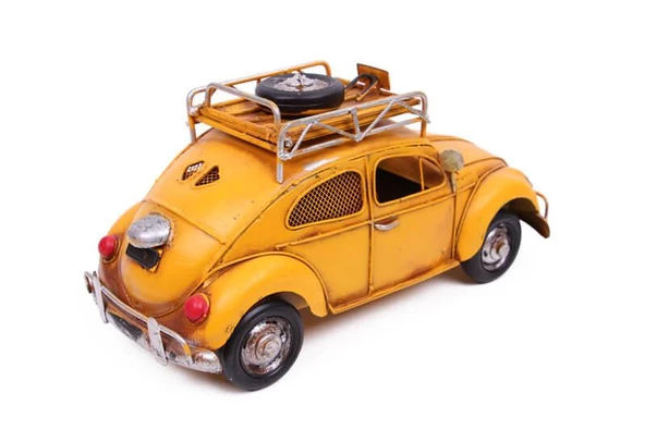 Dekoratif Metal Araba Çerçeveli ve Kumbaralı Hediyelik - 3