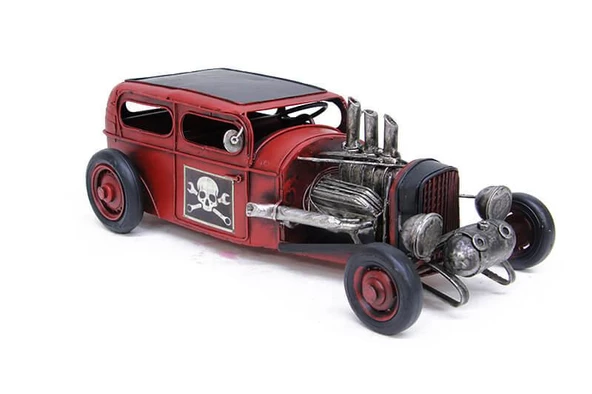 Metal Araba Biblo Dekoratif Hediyelik - 5