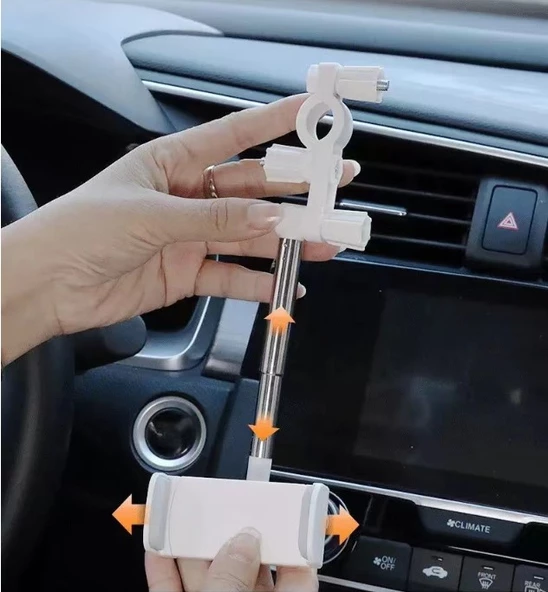 Araba Dikiz Aynasına Takılan Akrobat Telefon Tutucu - 4