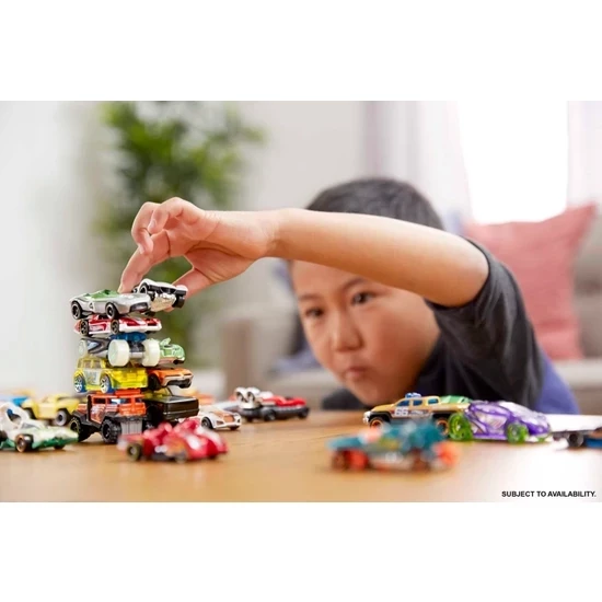 Hot Wheels Yirmili Araba Seti, 3 yaş ve üzeri, H7045 TOYOTA SUPRA - PORSCHE 911 VS - 4