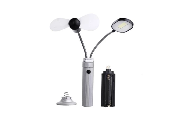 Pervane Mıknatıslı Masa Lambası Kitap Okuma Lambası - 3