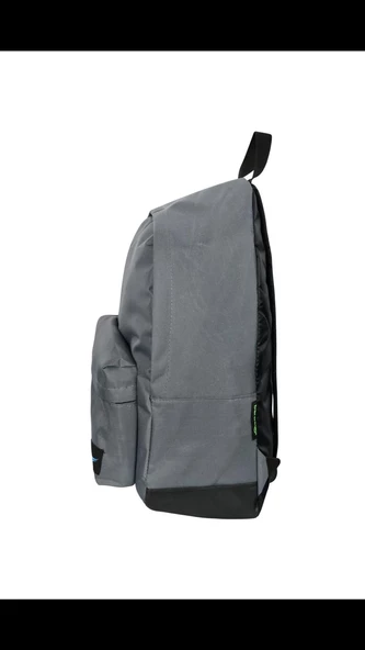 Spor Unisex Sırt Çantası Su Geçirmez Kumaş Gri - 2