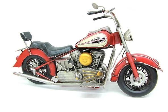 Dekoratif Metal Motosiklet Biblo Dekoratif Hediyelik - 2