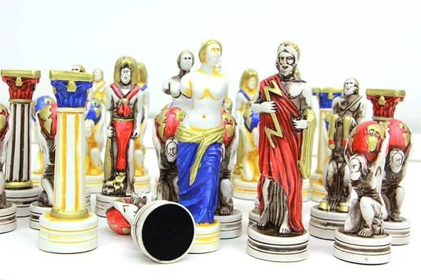 Satranç Taşı Polyester Büyükboy Herkül Dekoratif Hediyelik - 2