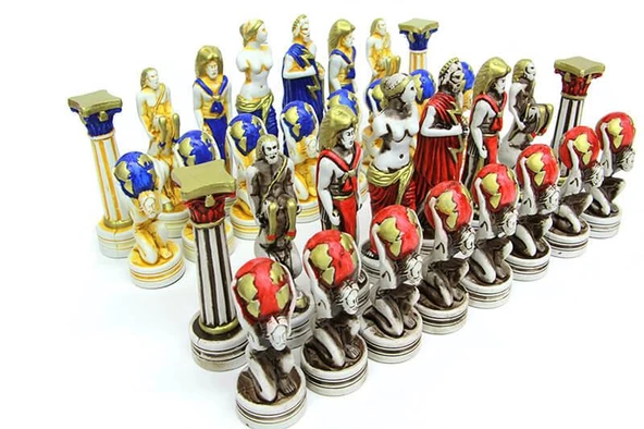 Satranç Taşı Polyester Büyükboy Herkül Dekoratif Hediyelik - 3