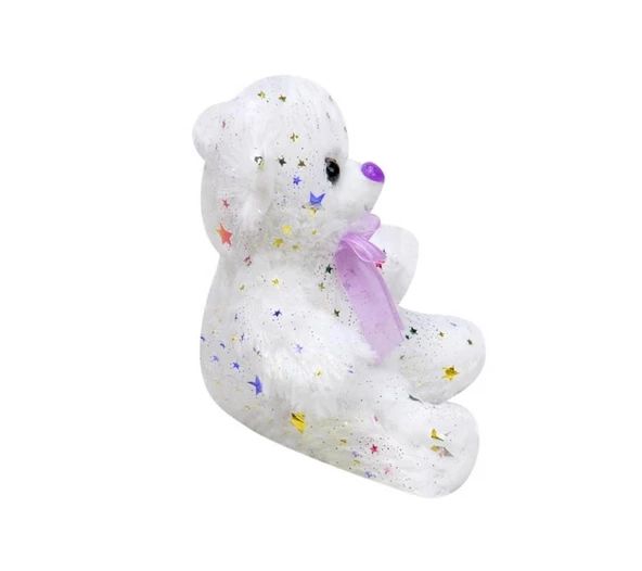 Simli Ayı 15 cm Pelüş Ayı - 3