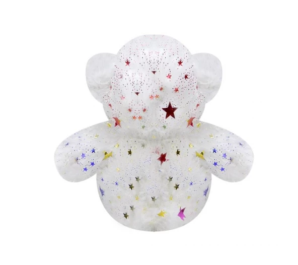 Simli Ayı 15 cm Pelüş Ayı - 4