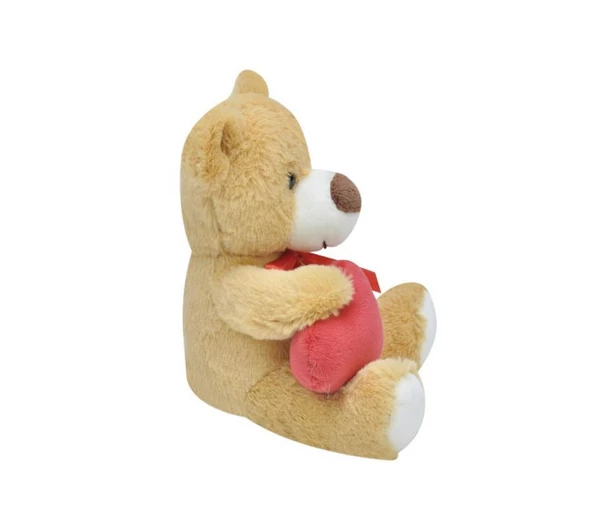 Kalpli Ayı 15 cm Pelüş Ayı Sevgiliye Hediye - 3
