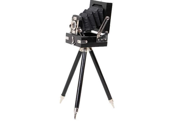 Kamera Tripod Modelli Vintage Dekoratif Hediyelik