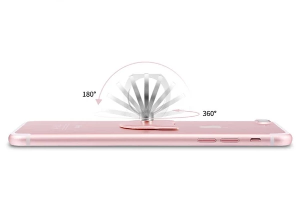 Telefon Tablet Tüm Modeler Selfie Yüzüğü 360 Derece Oynar Metal - 3