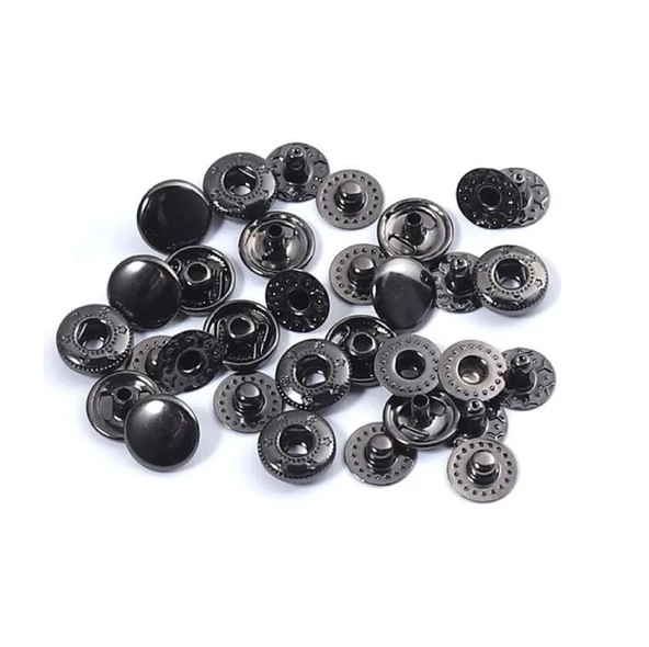 Metal Çıtçıt VT2 51no Alfa 10 Adet (Leathercraft, Deri Hobi) - 11