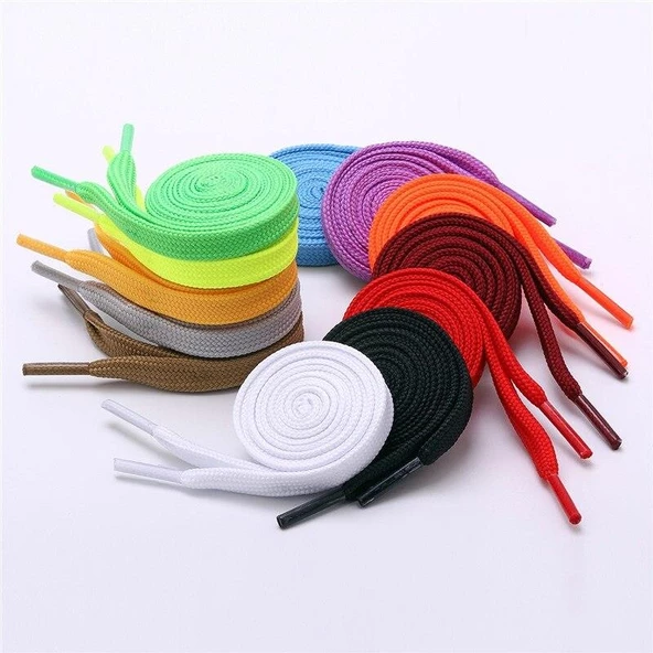Spor Ayakkabı Bağı k111 120cm 1 Çift - 2