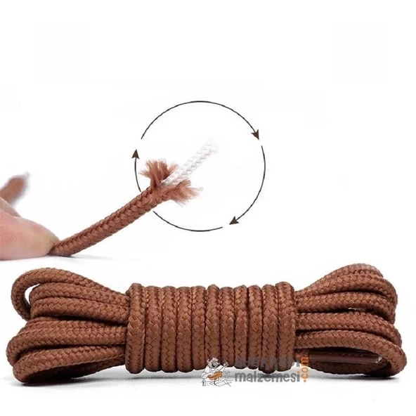 Yuvarlak Bot Bağcığı, Postal Bağcığı K350 150cm 1 Çift - 2