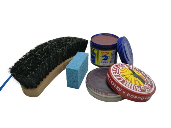 LefLef 4 lü Ayakkabı Bakım Seti - 4