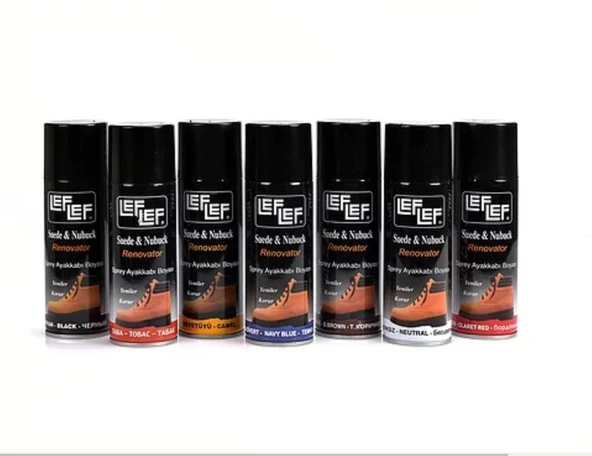 Leflef Süet, Nubuk Sprey Boya - 2