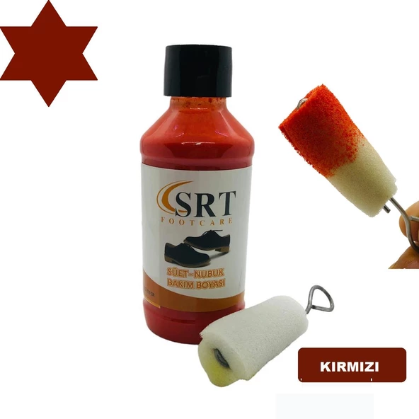 SRTfootcare Süet Nubuk Likit Ayakkabı Bakım Boyası 110 G - 8