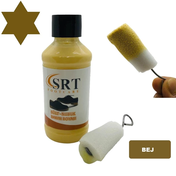 SRTfootcare Süet Nubuk Likit Ayakkabı Bakım Boyası 110 G - 3