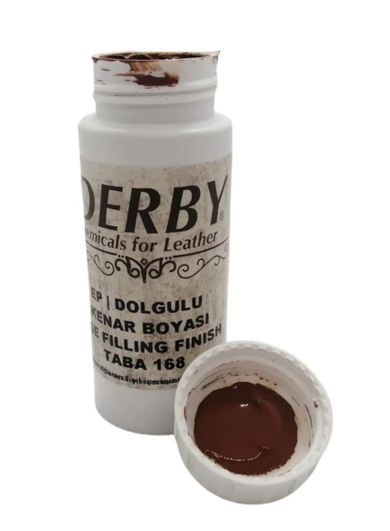 Derby EP Silikonlu Deri Kenar Boyası Mat 100ml Leathercraft, Deri Hobi - 3