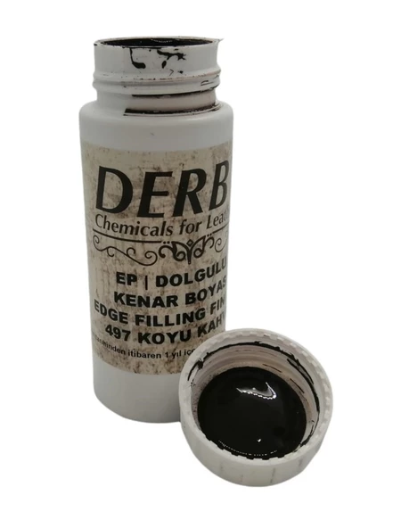 Derby EP Silikonlu Deri Kenar Boyası Mat 100ml Leathercraft, Deri Hobi - 4