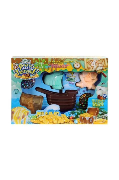 Slimy Korsan Temalı Kutulu Set - 33487 - 2