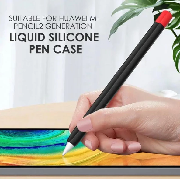 Apple Pencil 2 Nesil Koruma Kılıf Yumuşak Silikon Kaydırmaz Tam Koruma - 2