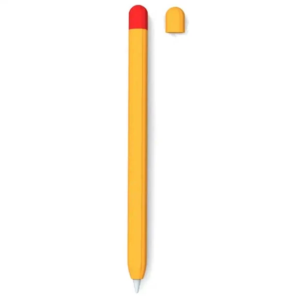 Apple Pencil 2 Nesil Koruma Kılıf Yumuşak Silikon Kaydırmaz Tam Koruma - 4