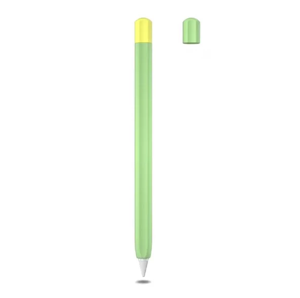 Apple Pencil 2 Nesil Koruma Kılıf Yumuşak Silikon Kaydırmaz Tam Koruma - 7