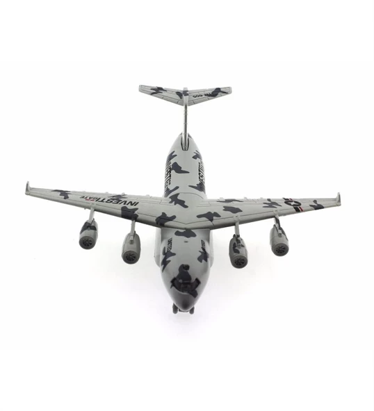 Çek Bırak Kargo Uçak Işıklı Sesli - H180 - 3