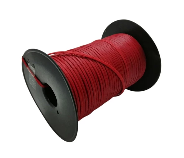 SRTfootcare Deri El Dikişi İçin Mumlu İplik 2.5 Mm 250mt (Leathercraft, Deri Hobi) - 9